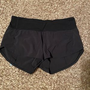 Black Lululemon shorts